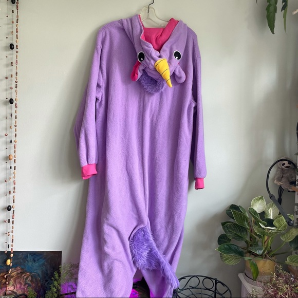 purple unicorn onesie - Picture 3 of 4